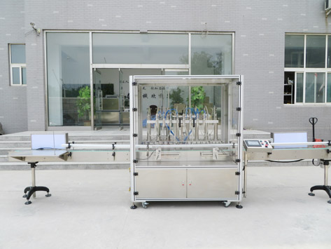 食用油灌裝機(jī)高精度，新科技